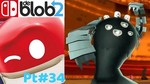 De Blob 2 Walkthrough Gameplay - Part 34 - A Monster Showdown! | Nintendo (Switch)