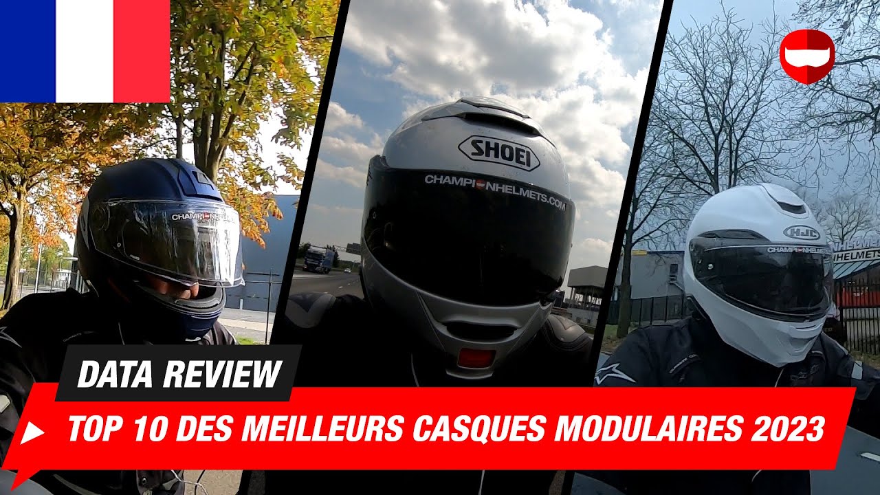 💥 Meilleurs casques moto modulables 2024 - guide d'achat et