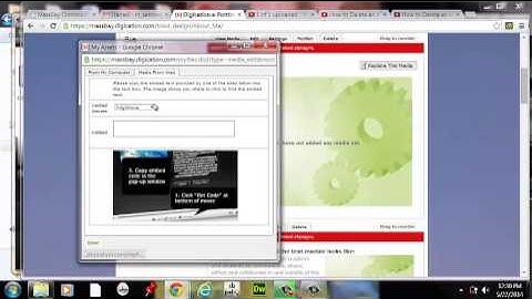 How to add/ embed a YouTube video to your Digication ePortfolio