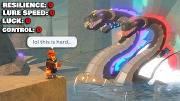 Can You Catch SCYLLA With FLIMSY ROD? In FISCH Roblox
