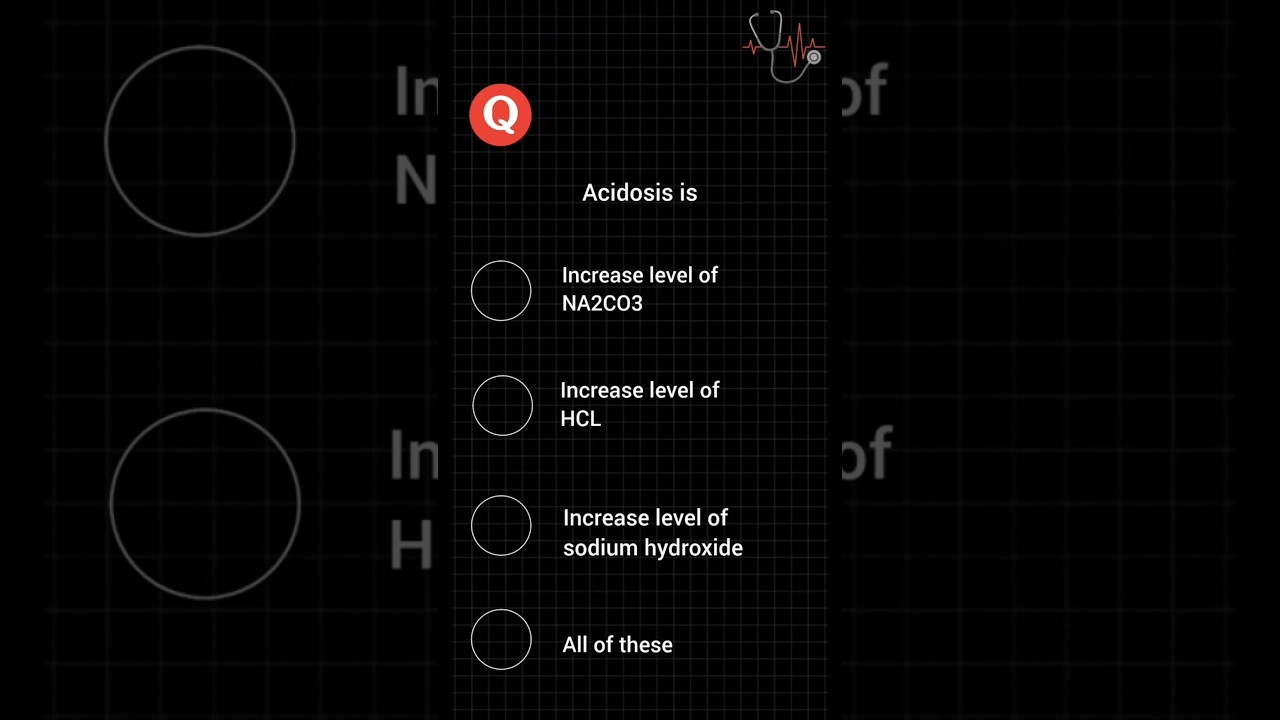 Anatomy and physiology MCQ