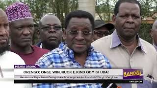 ORENGO: Onge winjruok e kind ODM gi UDA | #RamogiTV