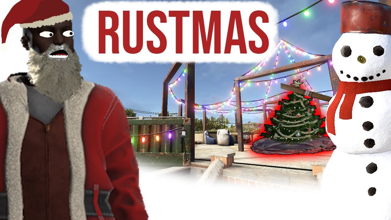 I Became Santa in Rust Wipe - YouTube