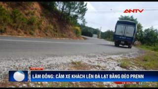 Cấm xe khách lên Đà Lạt bằng đèo Prenn sau tai nạn