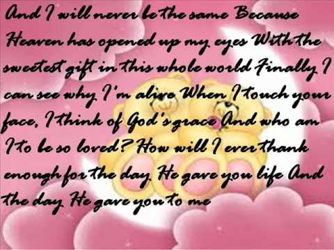 Erika's Song by: bryan white