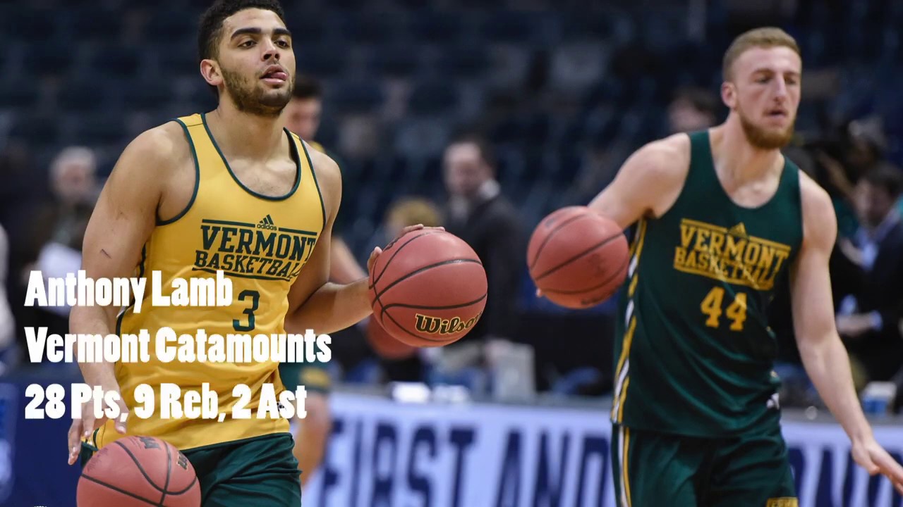Anthony Lamb Vermont Catamounts 28 PTS vs UMBC | Most Outstanding Player | Next Ones