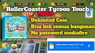 Menjadi Pemilik Wahana Terbesar | Download RollerCoaster Tycoon Touch Mod Mediafire no password screenshot 5