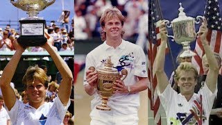 Stefan Edberg - All 6 Grand Slam Championship points