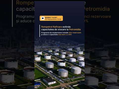 🏭 Rompetrol Rafinare modernizează capacitatea de stocare a rafinăriei Petromidia