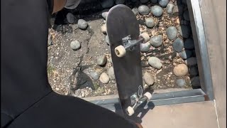 🛹Double Kickflip the Rock GAP at ALGA…