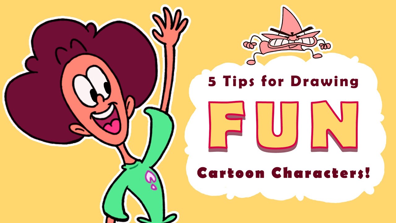 5 Tips for Drawing Fun Cartoon Characters