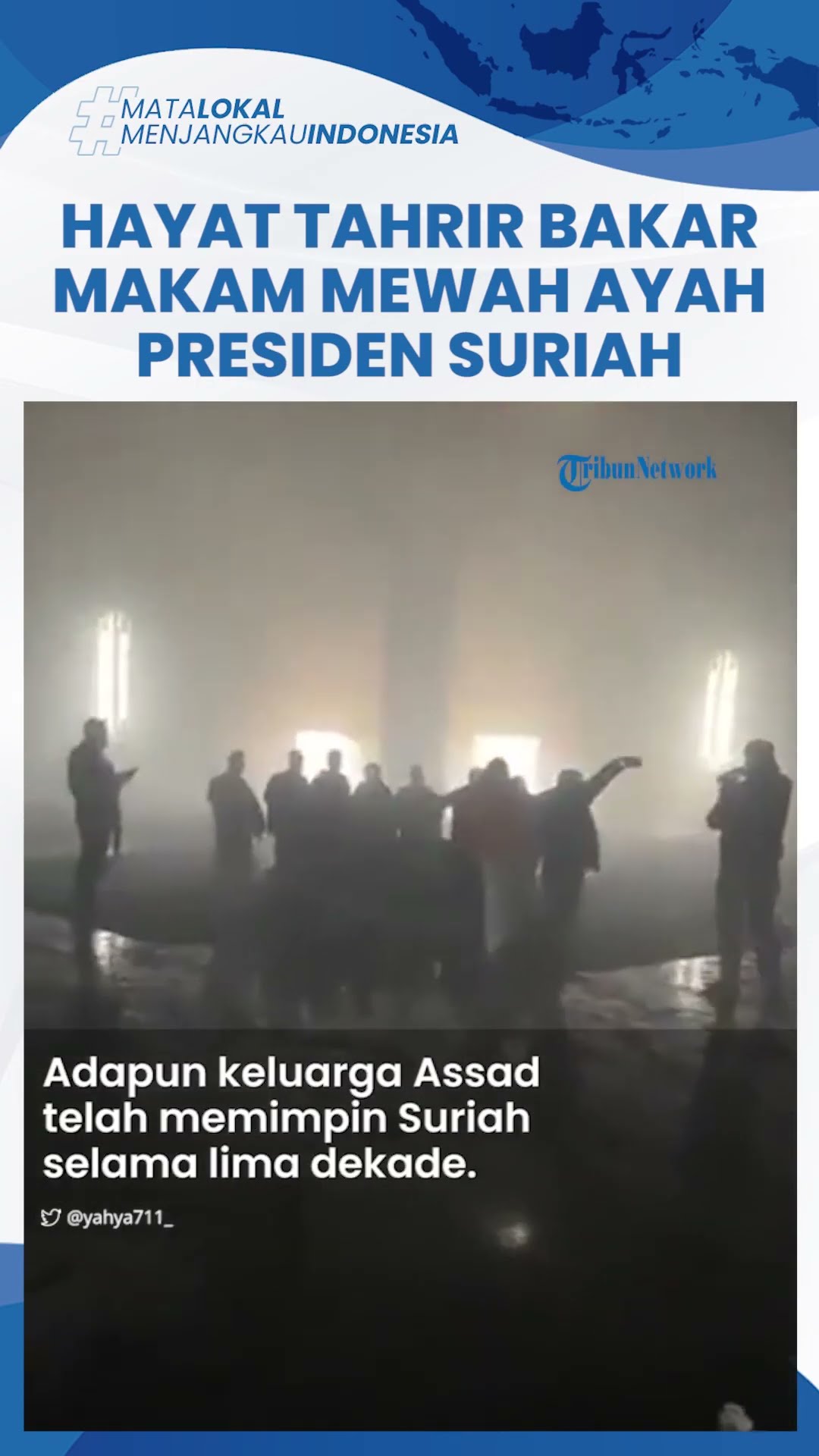 Pemberontak Suriah Ngamuk, Makam Mewah Ayah Presiden Bashar Al Ashad Dibakar, Peti Jenazah Hangus