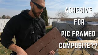 Picture Framing Composite Deck Stairs. Adhesive test/ best practices