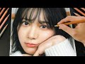 色鉛筆画　櫻坂46 森田ひかる　メイキング動画 / Colored Pencil Drawing