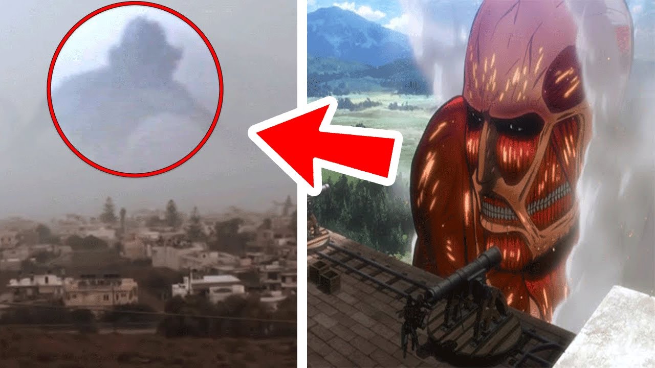 pix Titan Colosal En La Vida Real shingeki no kyojin captados en