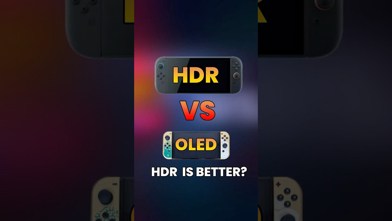 Nintendo Switch 2 LCD vs Switch OLED – SHOCKING Screen Comparison! | 