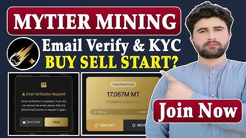 MyTier Mining Gmail Verify | MyTier Token Buy Sell? | MyTier KYC Verification? | Rizwan Baloch 2.0