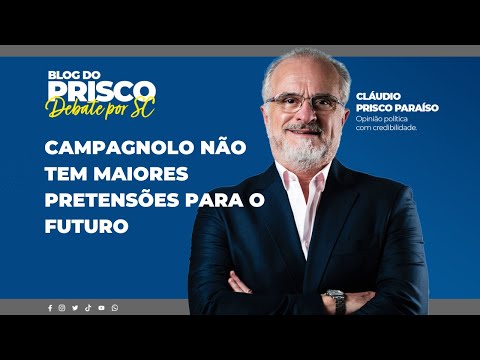 Campagnolo não tem maiores pretensões para o futuro