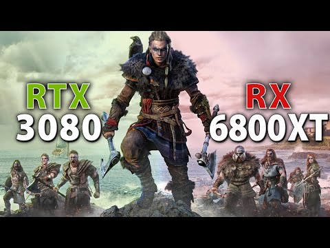 RX 6800 XT vs RTX 3080 // Test in 8 Games | 1440p, 4K