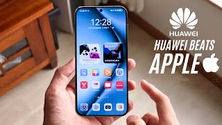 Huawei Pura 70 Ultra Beats APPLE!