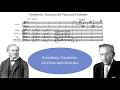 Ignace Tiegerman - Franck: Symphonic Variations for Piano and Orchestra (Score + Audio)