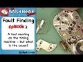 Watch fault finding. Episode 2. Repair the impulse jewel