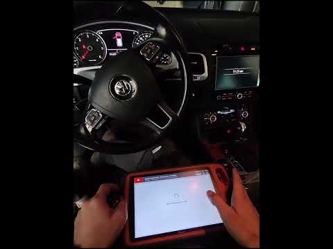 2013 Volkswagen Touareg add a key programming with KTP