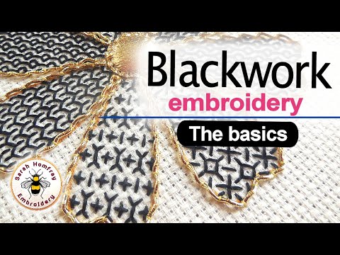 Blackwork Embroidery - The basics behind the stitches! Start your journey here!
