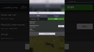 Server name: Izaan serverServer address: Faaz1211.aternos.mePort 27123 #minecraft #lifeisbutadream