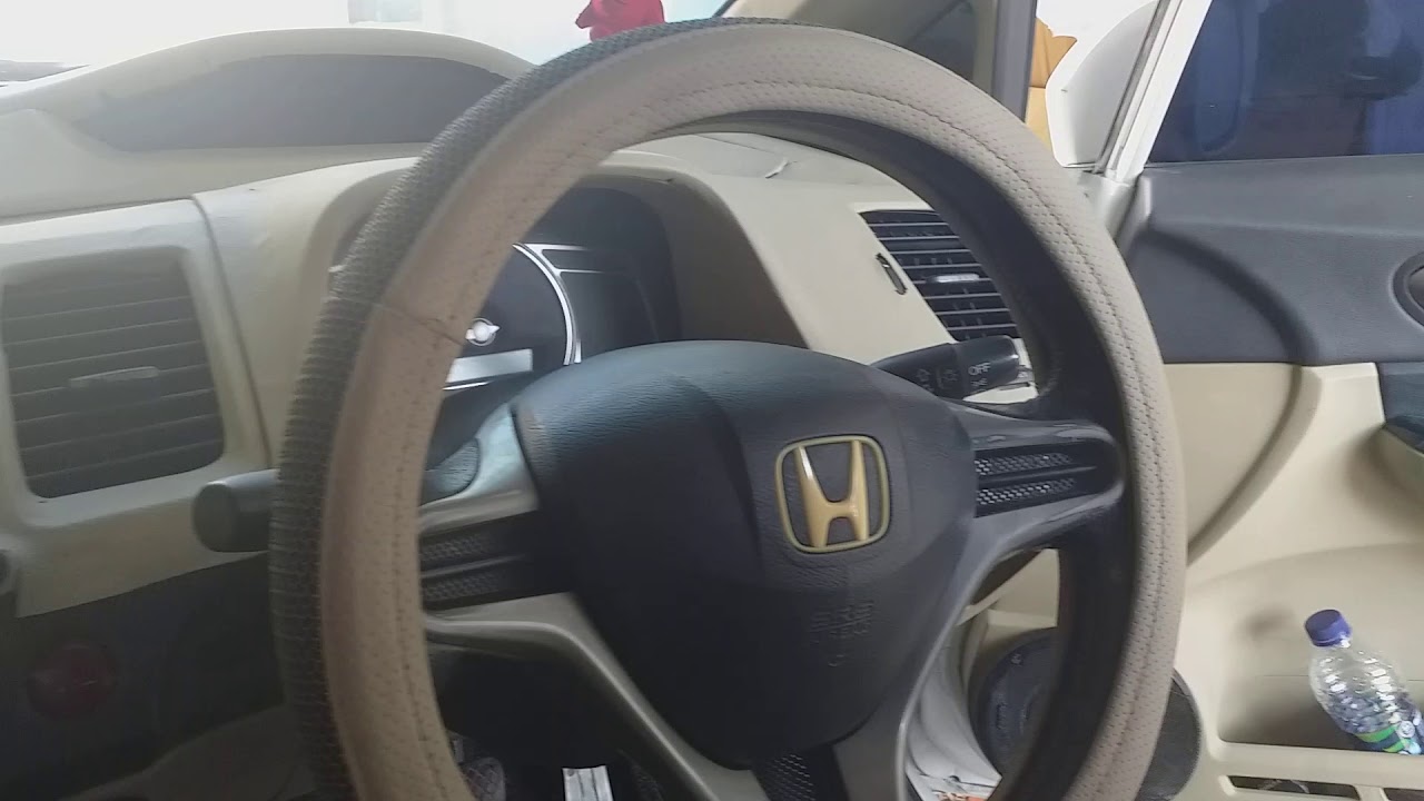 HONDA CIVIC DASHBOARD LEATHER WRAPPING YouTube