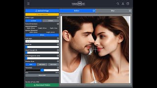 Framesmart Pattern Maker – Detail Strength Slider Demo