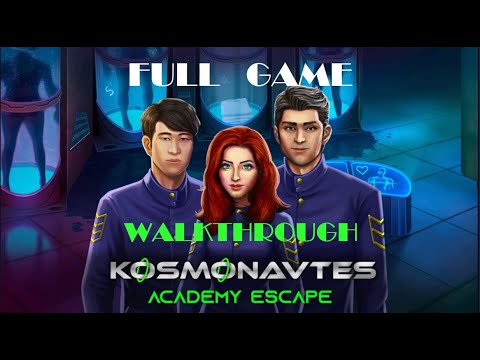 Kosmonavtes Academy Escape walkthrough FULL (Chapter 1 2 3 4 5 6 7 8)