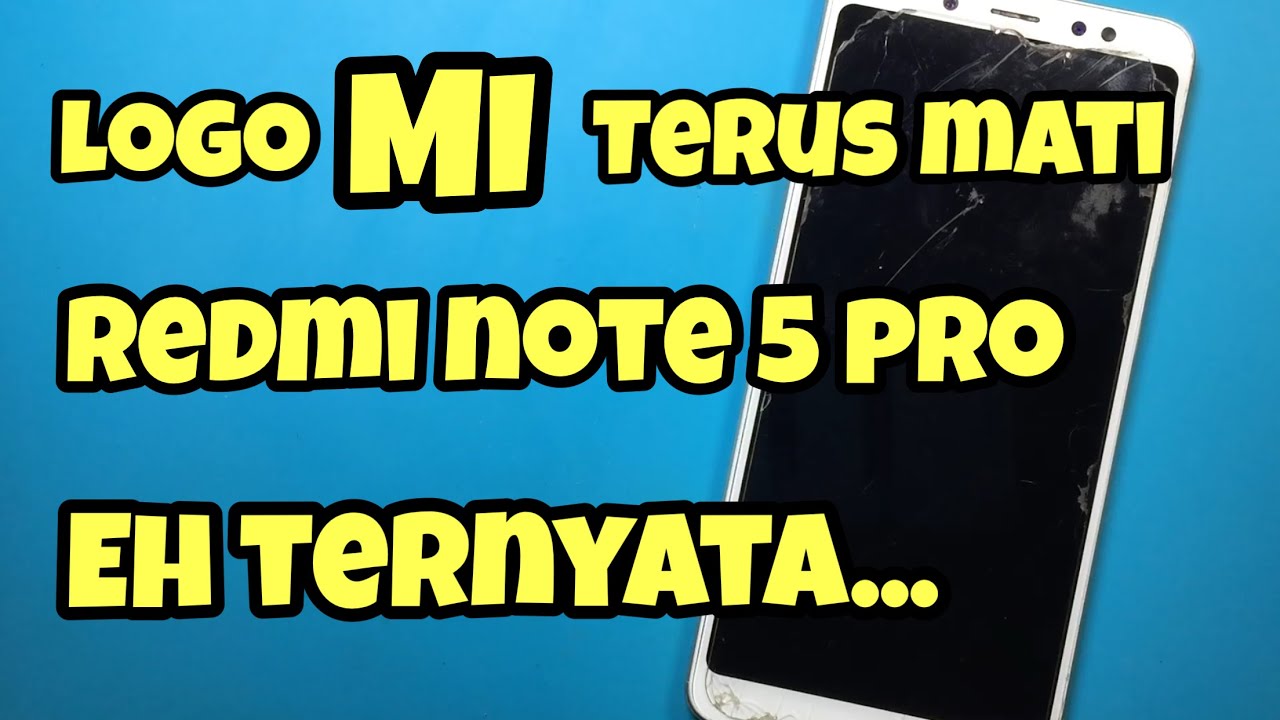 Cara Memperbaiki Xiaomi Redmi Note 5 Pro Hanya Logo Mi dan Ternyata