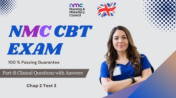 NMC CBT Mock Chap 2 Test 3 | MCQs Sample Questions Recent CBT Test #cbtexam #uknurse