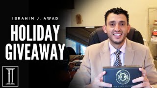 HOLIDAY GIVEAWAY! - Ibrahim J. Awad
