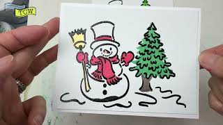 Toasty Snowman Quickie How-To