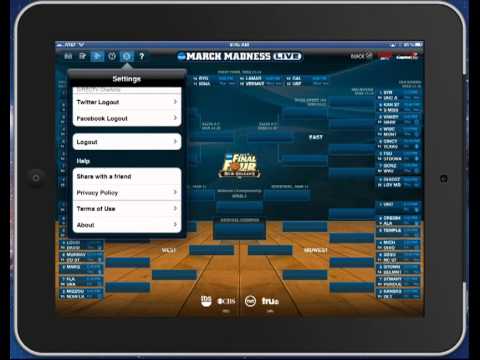 March Madness Bracket Apps