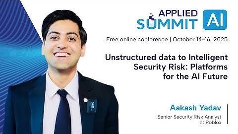 Unstructured data to Intelligent Security Risk: Platforms for the AI Future