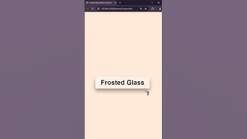 Frosted Glass Button Hover Effect #coding #programming #webdevelopment #webdesign #html #cssbutton