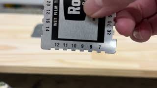 How to Use a Wet Film Thickness Gauge | Coating Inspection Training