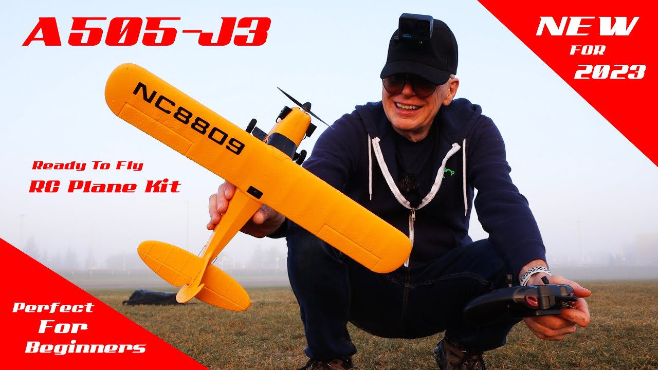 Great Ready To Fly RC Plane Kit for Beginners - A505-J3 plane - Review ...