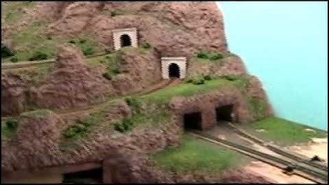 Trains Running Through the Scenery & Layout Tour (Part 1)