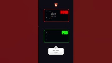 Upgrade your skills: Noob vs Pro HTML hacks!  #shorts #frontend #html5 #skills