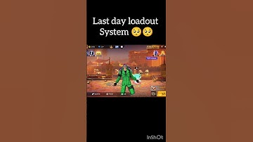 Last day loadout system 🥺💔#freefire
