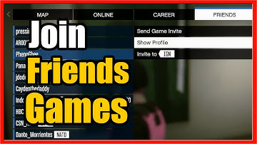 How to Join Friends Game Lobby in GTA 5 Online {Xbox, PS5, Xbox)