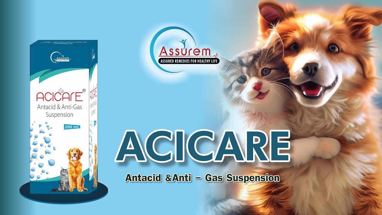 ACICARE Suspension – Ultimate Solution for Pet Acidity & Indigestion | Vet-Approved Formula