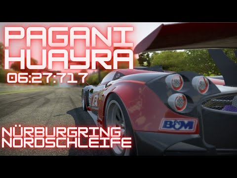 Pagani Huayra on Nürburgring Nordschleife - NFS Shift 2 Unleashed Time Attack