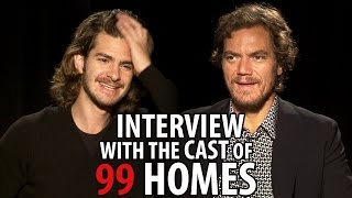Andrew Garfield and Michael Shannon Talk The Drama '99 Homes'