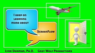 ScreenFLow and Keynote Green Slide