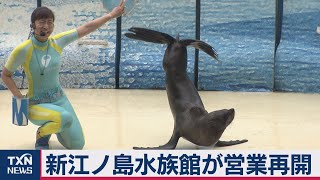 新江ノ島水族館が営業再開